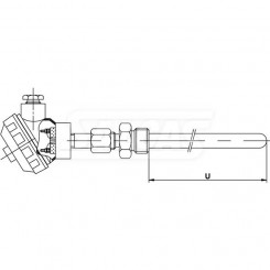 Termopar Isolação Mineral TM-224 Salcas