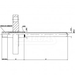 Tubo Cerâmico de Proteção para Termopar